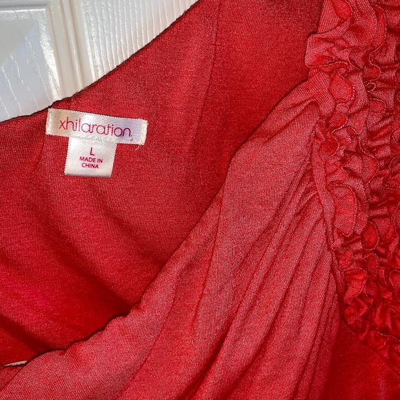 Off The Shoulder Pink Tank Top (women) - Picture 3 of 4